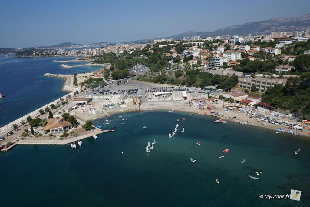 Bel Appartement 4 Pieces Toulon Dış mekan fotoğraf